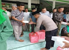Polres Mojokerto Kota Rayakan Hari Bhayangkara ke-78, Dengarkan Curhat dan Bagi Bansos