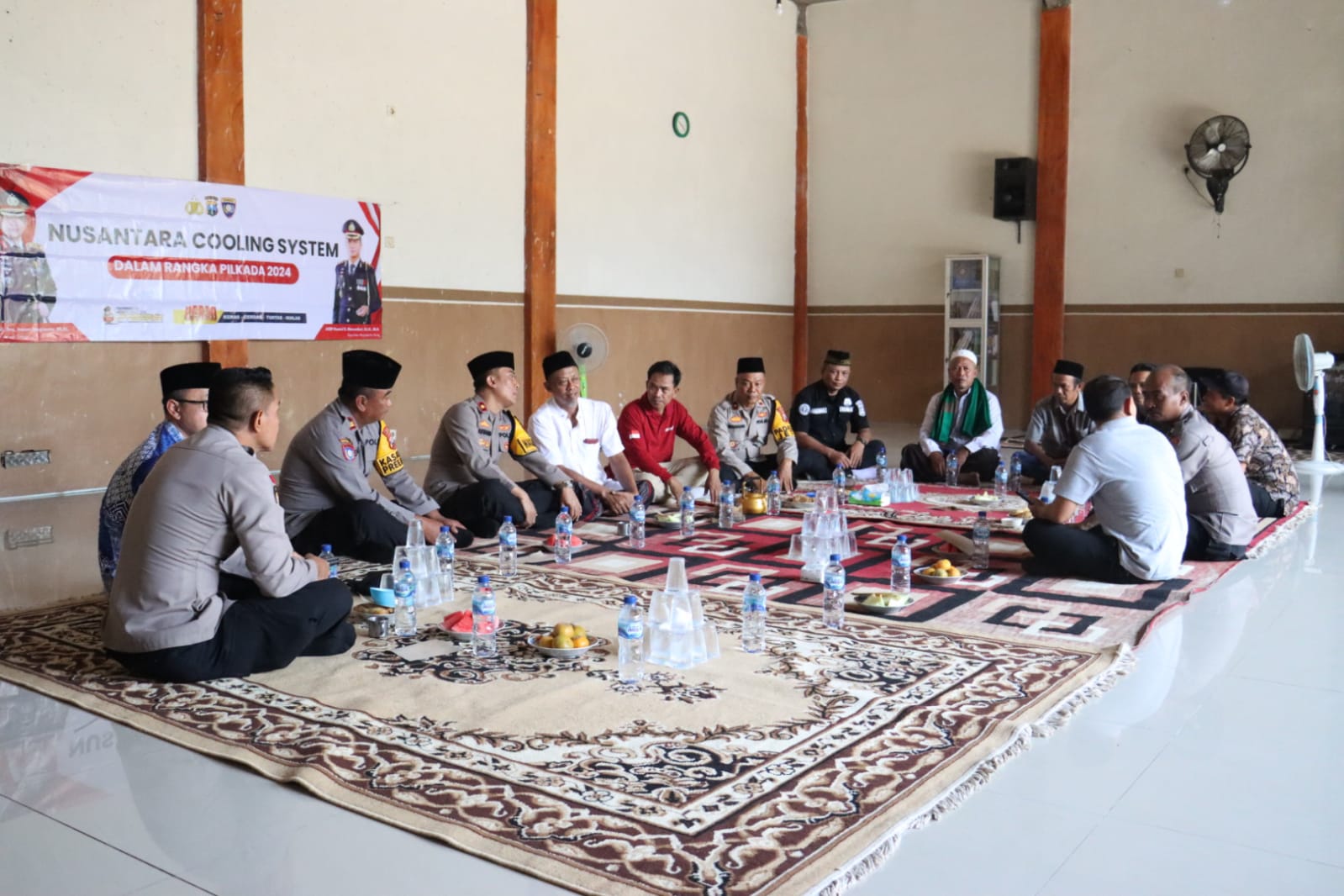 Nusantara Cooling System, Polres Mojokerto Kota Anjangsana Perkuat Silaturahmi bersama Ulama
