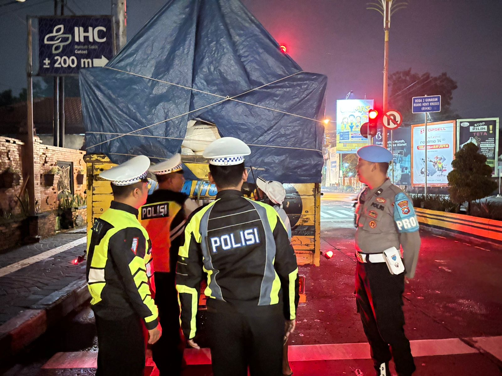 Cegah Aksi Premanisme, Polres Mojokerto Kota Intensifkan Patroli Malam