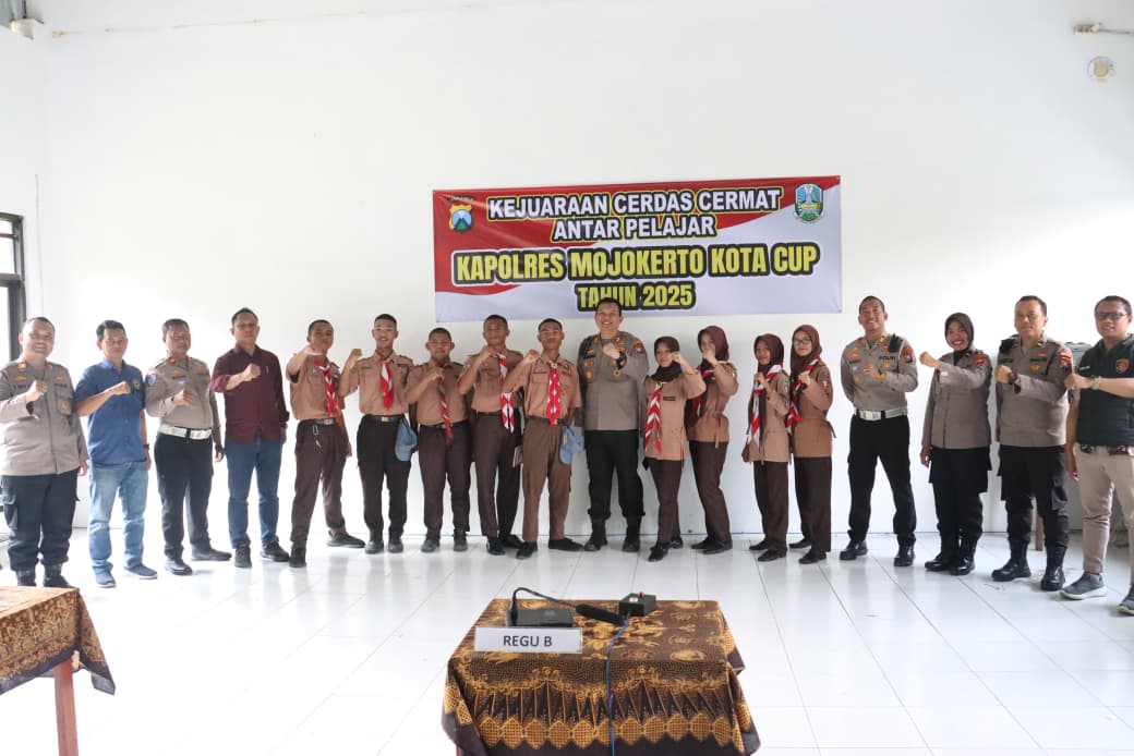 Semarak Lomba Kapolres Mojokerto Kota Cup, Ajang Menumbuhkan Semangat Sportivitas