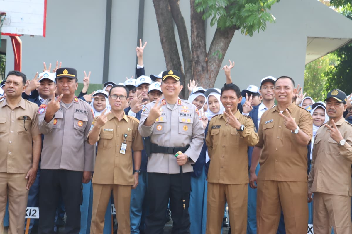 Police Goes To School, Kapolres : Gali Potensi dan Jaga Pergaulan