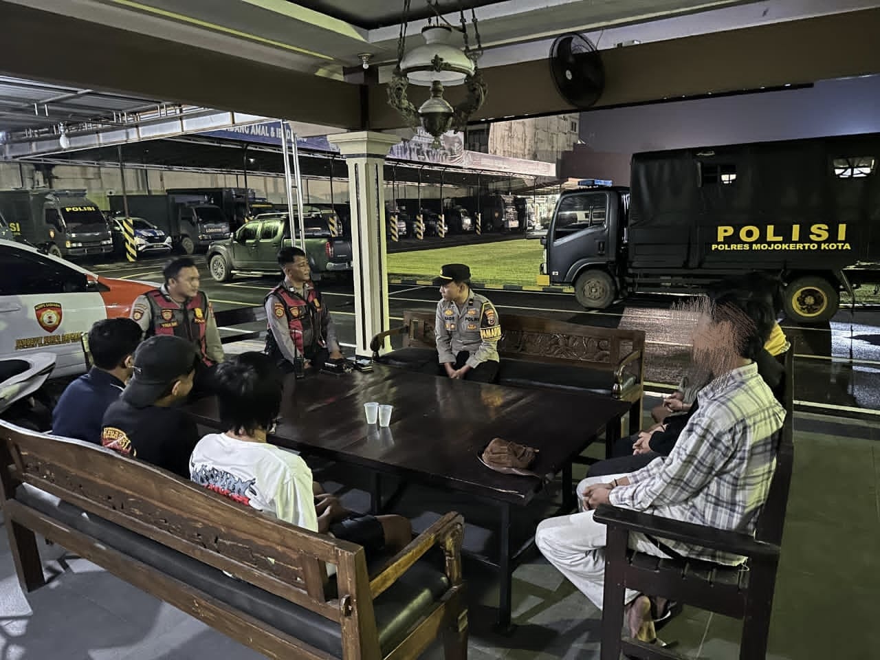 Quick Response Call Center 110, Patroli Pamapta Polres Mojokerto Kota Gagalkan Tawuran Remaja Dini Hari